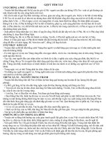 Tóm Tắt tác phẩm ôn thi TN 12