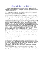 Một số khái niệm về mô hình 3 lớp doc