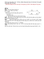 Đề số 16 thi vào lớp 10 chuyên lý