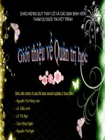 Giới thiệu về quản trị học