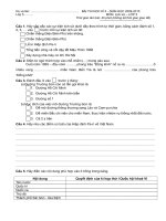 Đề KT cuối năm 2009-2010, môn Lịch sử