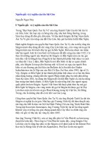 Nguồn gốc và ý nghĩa của tên Sài Gòn potx