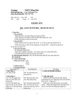 Bài 33: axit sunfuric_muối sunfat