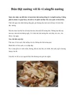 Bún thịt nướng với lò vi sóng/lò nướng potx