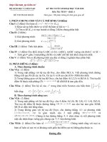 Đề&HD Toán ĐH 2010 số 33