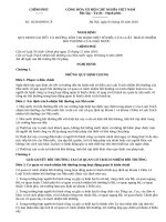 Quy định chi tiết và thi hành một số điều của luật trách nhiệm bồi thường của nhà nước