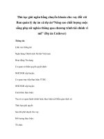 Thủ tục giải ngân bằng chuyển khoản cho vay đối với Ban quản lý dự án xã dự án“Nâng cao chất lượng cuộc sống phụ nữ nghèo thông qua chương trình tài chính vi mô” (Dự án Unilever) ppsx