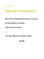 Kiến thức lớp 12 Nghị luận xã hội-phần19 ppt