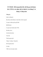 TT17H.BC: Đối tượng lĩnh tiền chế độ qua tài khoản thẻ ATM ký xác nhận chữ ký định kỳ vào tháng 5 và tháng 11 hàng năm doc