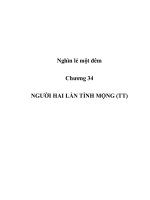 NGƯỜI HAI LẦN TỈNH MỘNG (TT) pdf