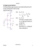 Điện Tử Học - Vi Mạch Điện Tử Ứng Dụng part 9 ppsx