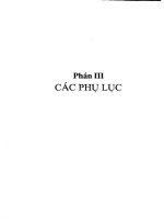 Những cây thuốc và vị thuốc Việt Nam (Phần III-Phụ lục 1) pptx