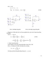 Điện Tử - Kỹ Thuật Mạch Điện Tử (Phần 2) part 1 ppsx