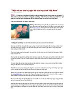 thật xót xa cho kỳ nghỉ hè của hs vn