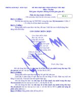 ĐỀ THI HSG TIN HỌC TIỂU HỌC (PHẦN THỰC HÀNH)