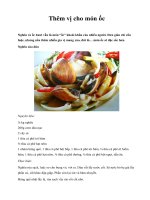 Thêm vị cho món ốc pptx