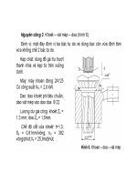 Đồ Án Cơ Khí - Công Nghệ, Kĩ Thuật Chế Tạo Máy part 4 pps
