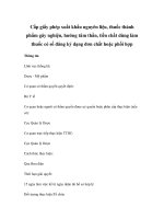 Cấp giấy phép xuất khẩu nguyên liệu, thuốc thành phẩm gây nghiện, hướng tâm thần, tiền chất dùng làm thuốc có số đăng ký dạng đơn chất hoặc phối hợp pot