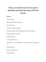 Thủ tục xử lý giảm lãi nợ bị rủi ro do nguyên nhân khách quan thuộc diện rộng tại NHCSXH cấp tỉnh pps