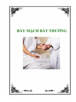 Bắt mạch bất thường doc