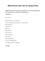 Bánh khoai môn cho bé mang đi học docx