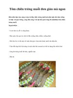 Tôm chiên trứng muối đơn giản mà ngon doc