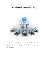 Làm thế nào để 