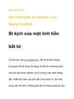 Kiến thức lớp 12 Hồn Trương Ba, da hàng thịt –Lưu Quang Vũ-phần9 pdf