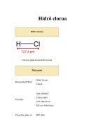 Hiđrô clorua ppt