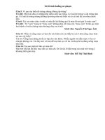 Tình huống sư phạm_Khoa học câu 5,6,13,14