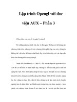 Lập trình Opengl với thư viện AUX – Phần 3 pptx