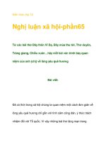 Kiến thức lớp 12 Nghị luận xã hội-phần65 ppsx