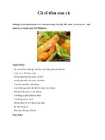 Cà ri tôm rau củ pps