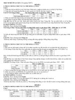 10 đề thi thử TN Địa Lý