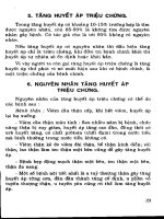 Bệnh tăng huyết áp - Cách phòng và điều trị (Phần 3) ppt