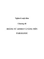 HOÀNG TỬ ADMED VÀ NÀNG TIÊN PARI-BANOU potx