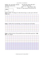 Thi chọn HSG lớp 1