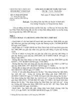 Công văn số 1581 của Sở GD&ĐT Thừa Thiên Huế