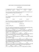 Thi thu DH tuoi tre online 22-05-2010