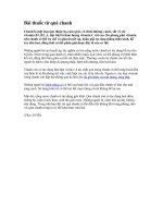 BÀI THUỐC QUÝ CHO MỌI  NGƯỜI