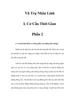 Vũ Trụ Nhân Linh - I. Cơ Cấu Thời Gian - Phần 2 docx
