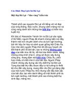 Các Dinh Thự Lịch Sử Đà Lạt doc