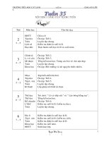 Giáo án lớp 5 - Tuần 35