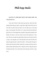 Phối hợp thuốc L pot