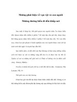 Những đường biển đi đến khắp nơi docx