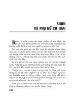 Rượu và phụ nữ có thai doc