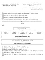 Đề thi HK II môn Sử (09-10)