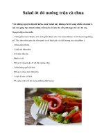 Salad ớt đỏ nướng trộn cà chua ppsx