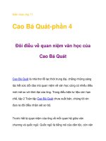 Kiến thức lớp 11 Cao Bá Quát-phần 4 potx