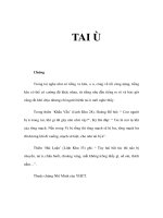 CHỮA BỆNH VỀ TAI - TAI Ù pdf